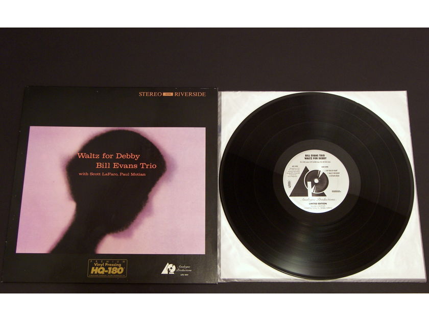 Bill Evans Trio - Waltz For Debby Analogue Productions [APJ 009] HQ-180g vinyl LP