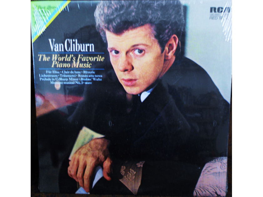 FACTORY SEALED ~ VAN CLIBURN ~  - THE WORLDS FAVORITE PIANO MUSIC ~  RCA LSC 3323 (1972)