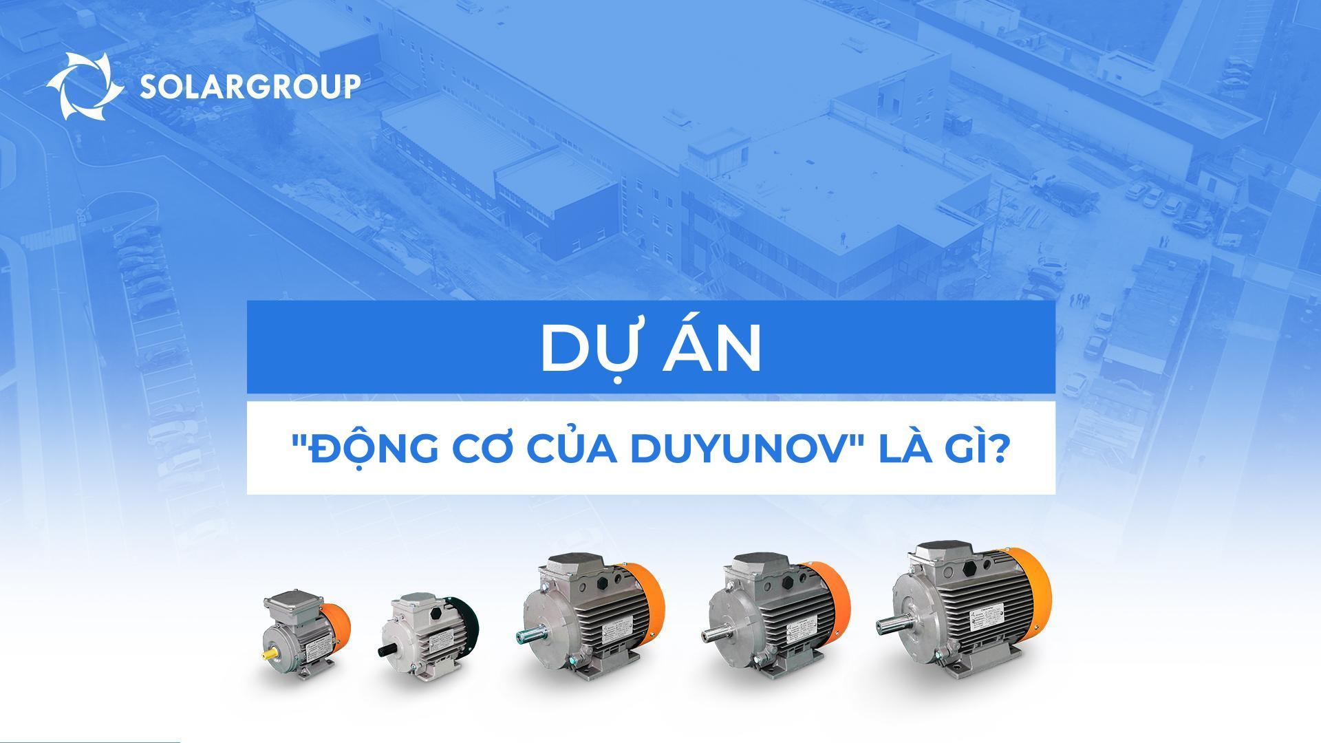 Video giới thiệu dự án "Động cơ của Duyunov": chọn định dạng của bạn!
