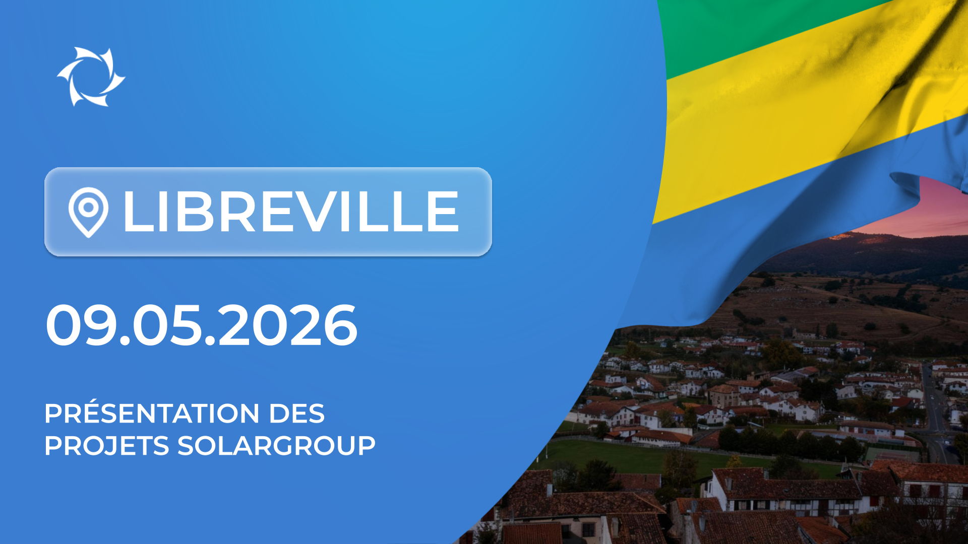 Présentation des projets SOLARGROUP à Libreville (Gabon)