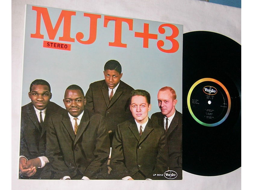 MJT + 3 - SELF TITLED ALBUM - - RARE ORIG 1961 JAZZ LP - VEE JAY LP 3014