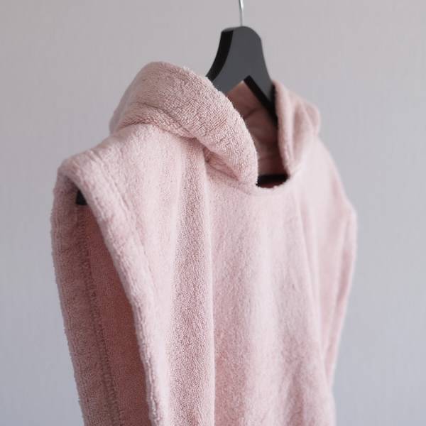 poncho joli nous suisse linge plage pratique confortable éponge absorbant doux 100% coton biologique GOTS