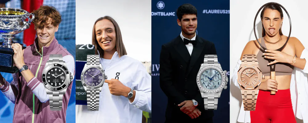 🇬🇧 Wimbledon 2025: Tennis Players and the Watches They Chose 🎾⌚  | Chrono 10:10