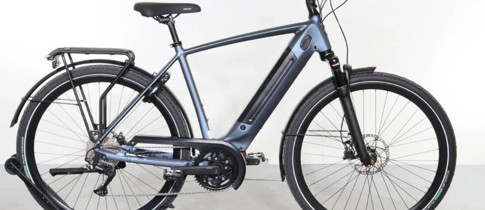 a Gazelle Ultimate T10+ High Step electric city bike