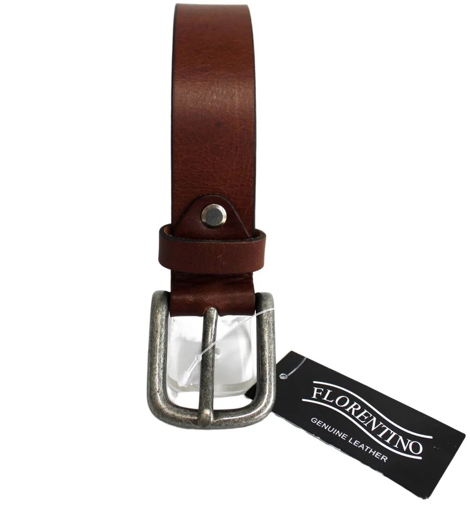 Budget Leather Men’s Belt. Style 41013 - Image 3