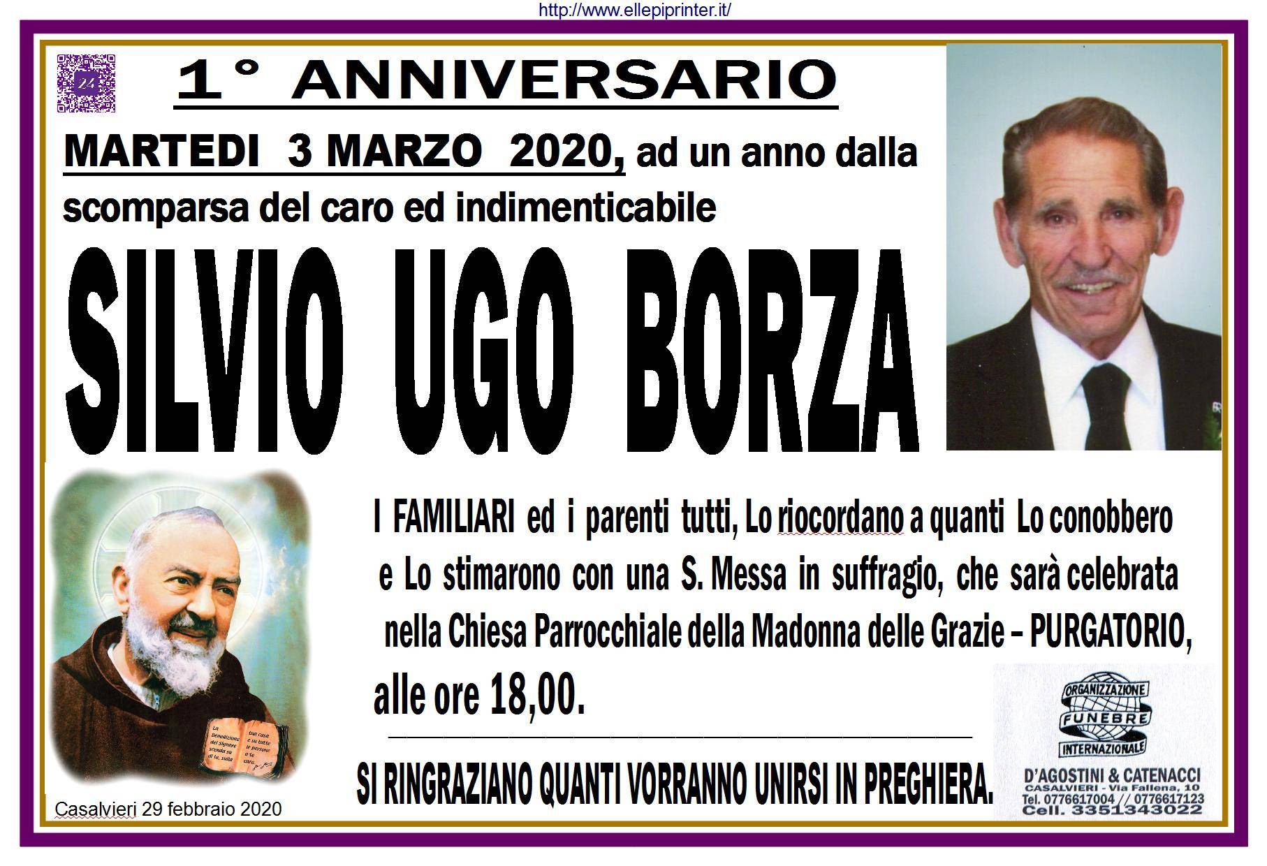Silvio Ugo Borza