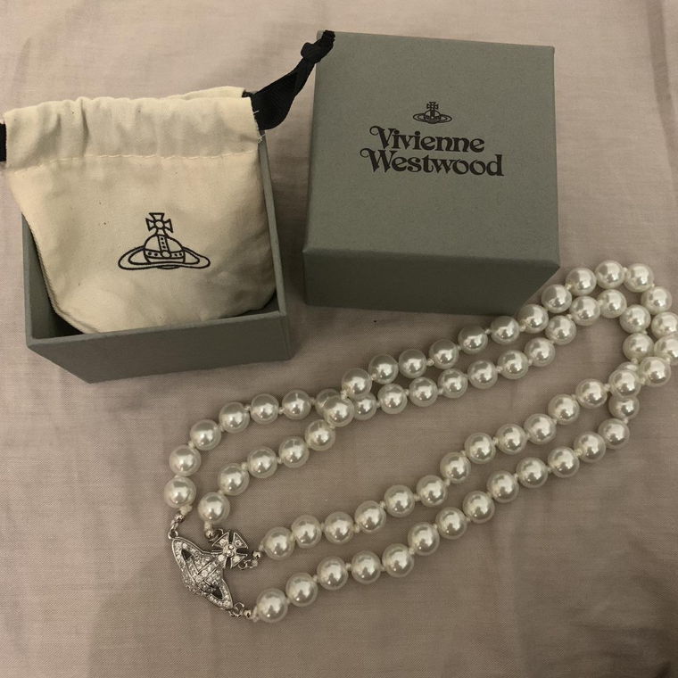 Vivienne Westwood GRAZIELLA Pearl Choker Necklace
