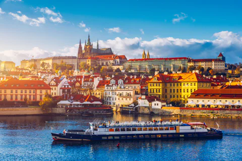 Panoramic Vltava River Cruise with Online Guide