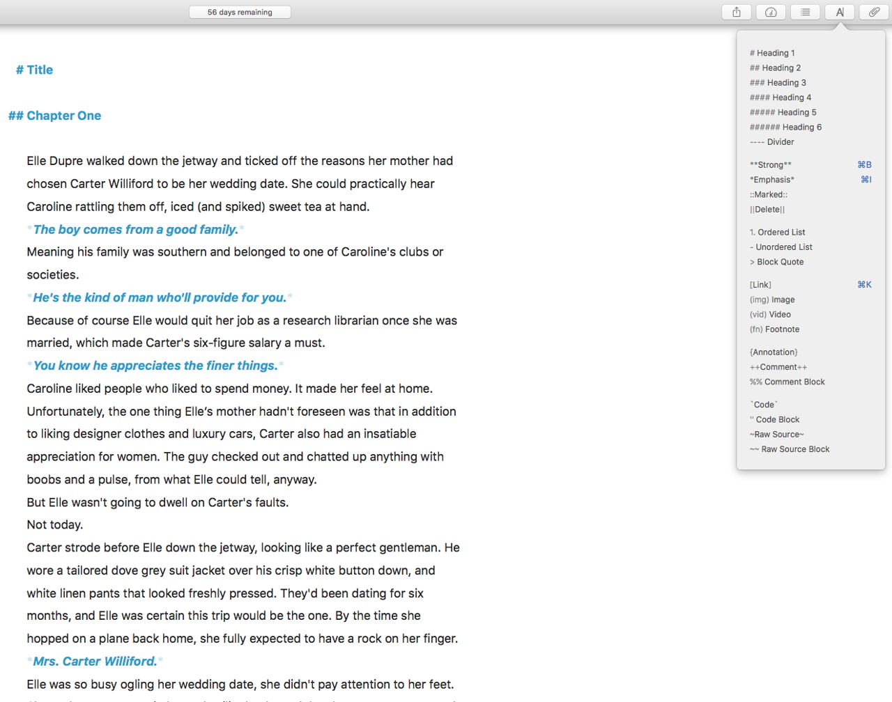 Ulysses is a fantastic app for writers who want a simple, streamline writing environment & you can try it for free during NaNoWriMo! Read the post to learn why I'll be switching to this app (and why you might want to do the same!) >>>