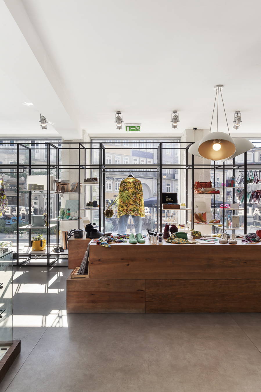 Interior view at The Feeting Room shop in Porto