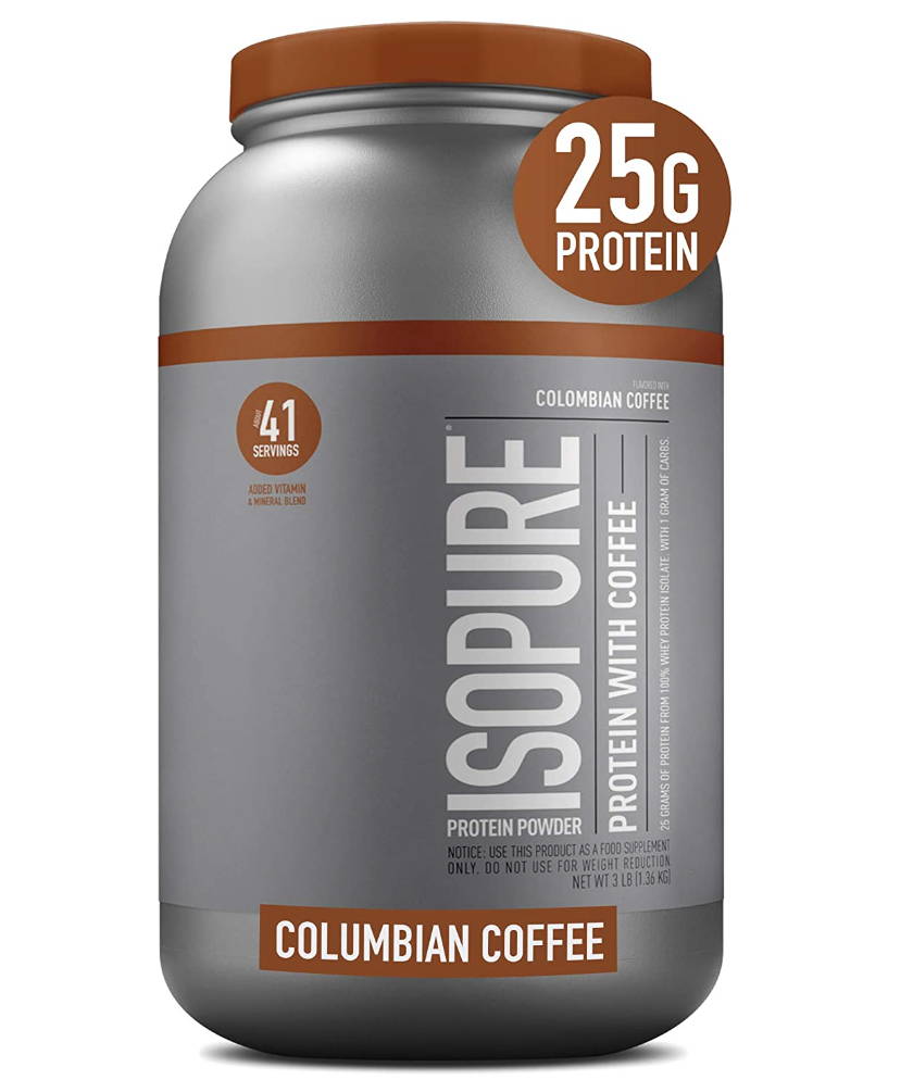 Isopure with Coffee, Vitamin C and Zinc for Immune Support