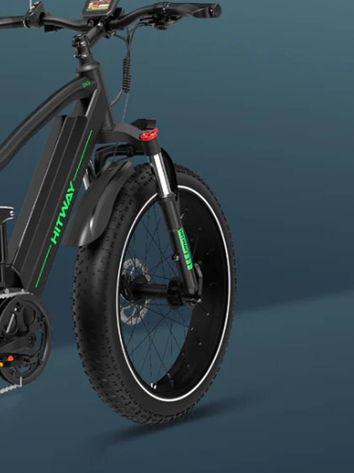 E-Bike conversion kit used on a bike