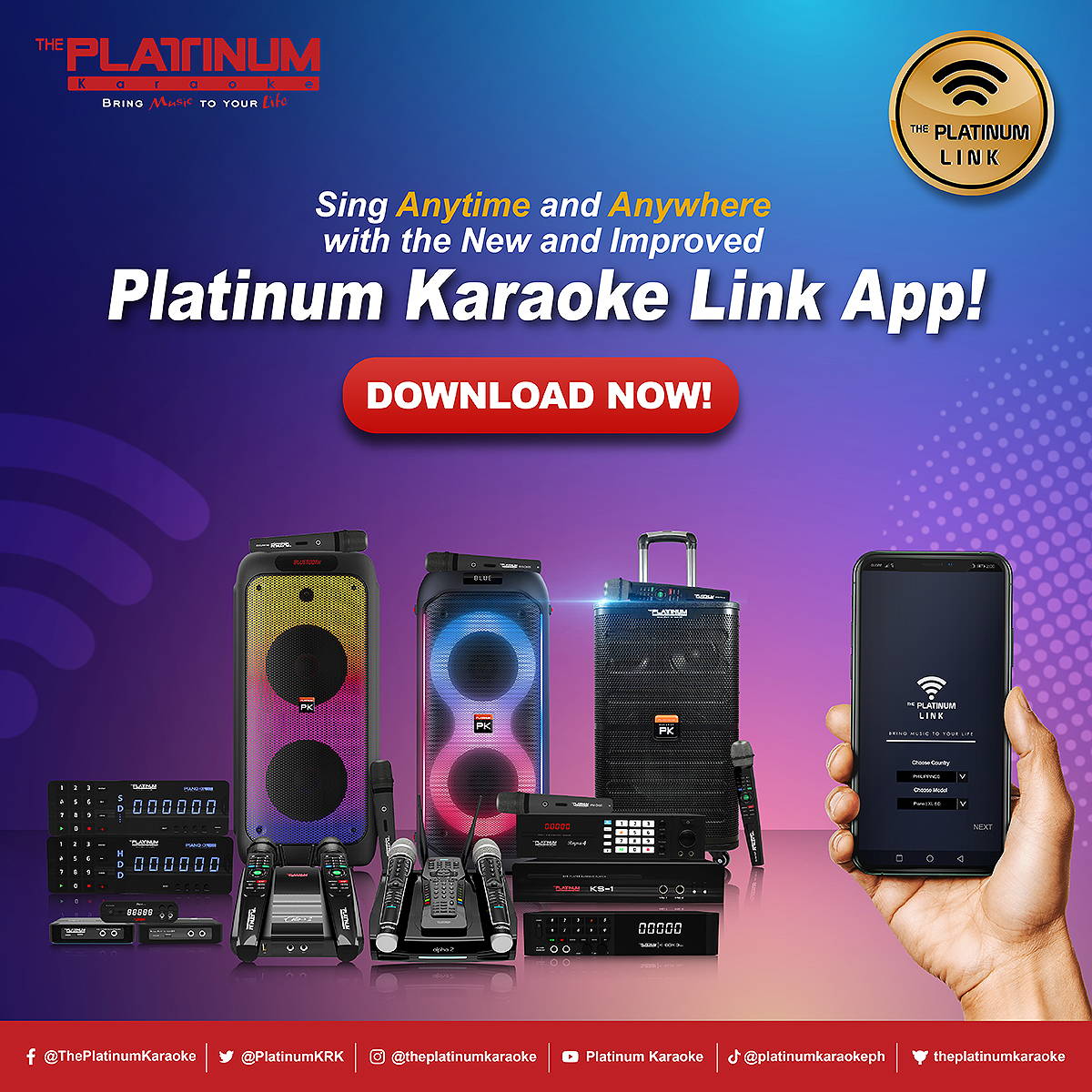 Blue Karaoke Machine: Home Karaoke 🎤- Shop Online