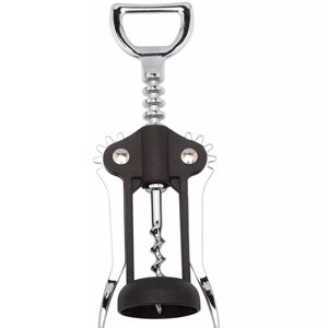 J&V TEXTILES Wine Opener, Zinc Alloy Premium Wing Corkscrew Wine Bottle Opener with Multifunctional Bottles Opener