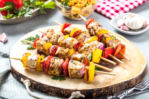 Photo of Grill Ready- CRAFT BUTCHER GRILL Chicken and Veggie Kabobs (FROZEN)