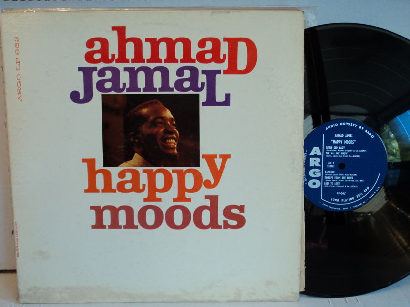 Ahmad Jamal - Happy Moods Argo LP 662 Mono