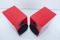 Triangle Color Bookshelf Speakers; Pair; Red (7803) 2