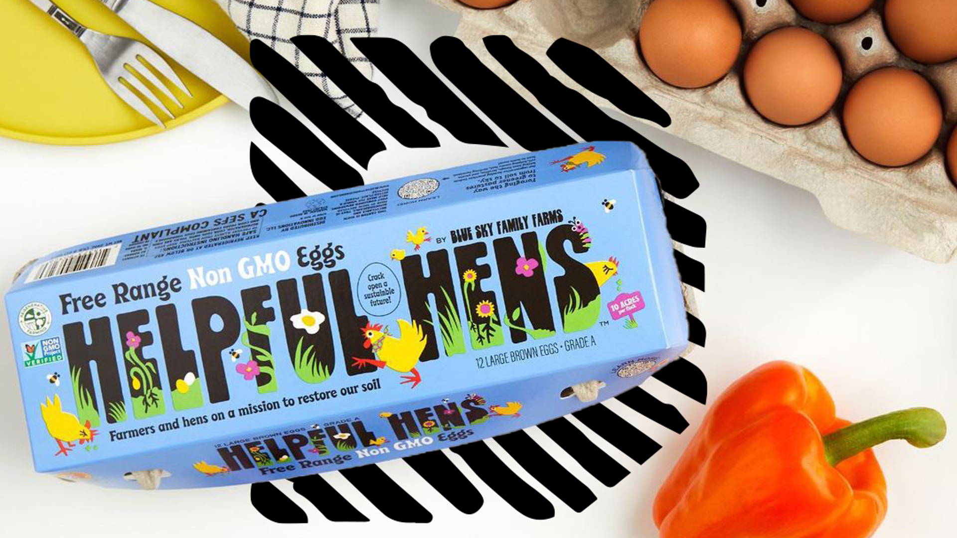 Featured image for Pack of the Month: Designsake Delivers Eggs-cellent Packaging For Helpful Hens