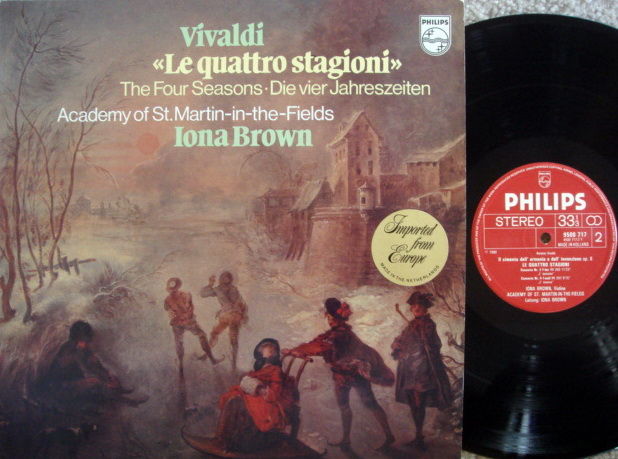 Philips / BROWN, - Vivaldi The Four Seasons, NM!