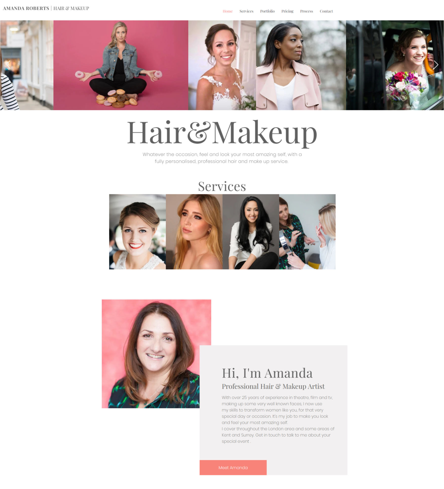 Makeup Artist Websites 29 Beautiful