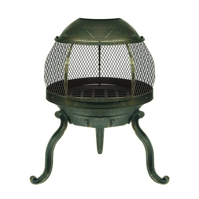 Outdoor Cast Iron Wood Burning Fireplace