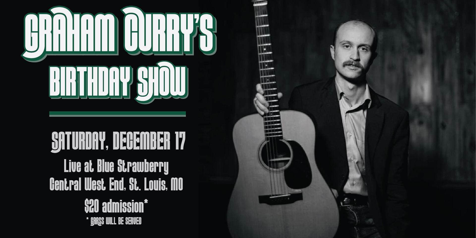 Graham Curry and The Missouri Fury: Bluegrass Birthday Bash promotional image
