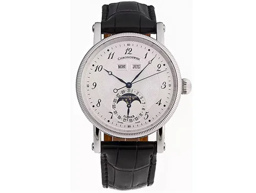 Chronoswiss Lunar Steel Silver Dial