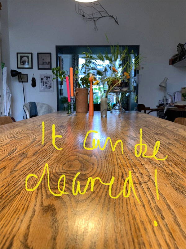 At Home With Ally: The Kitchen Table