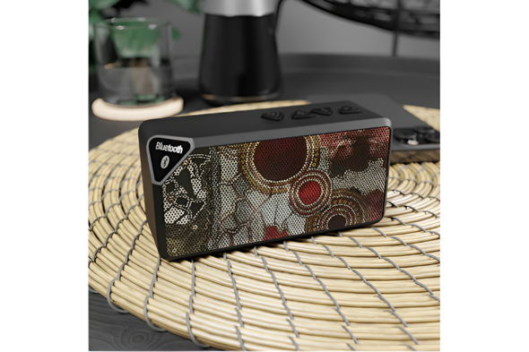 Aboriginal Art Bluetooth Speaker, Unique Music Player