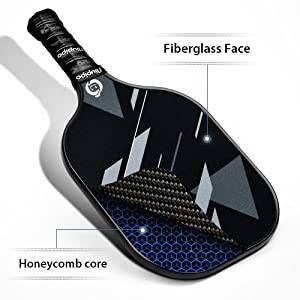 Niupipo pickleball paddle applied the advanced honeycomb cell technology.