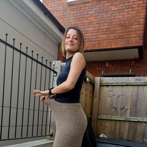 Wide leg pants - crochet pattern