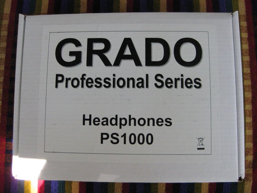 GRADO LABS PS1000 GRADO LABS, PS1000 EXCELLENT TO MINT, ORIGINAL OWNER