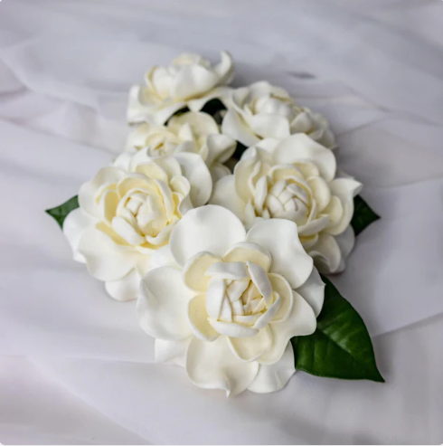 Closed Gardenia (6 Pack) - Realistic Artificial Flowers