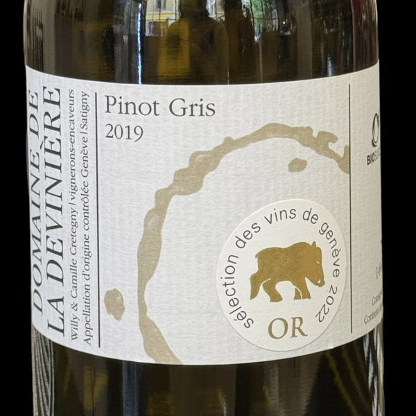 Pinot gris Domaine de la Devinière