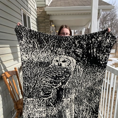 Kara's Owl Throw