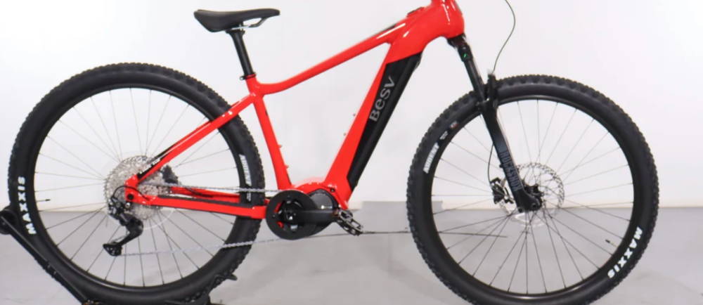 a BESV TRX 1.5 hardtail electric mountain bike