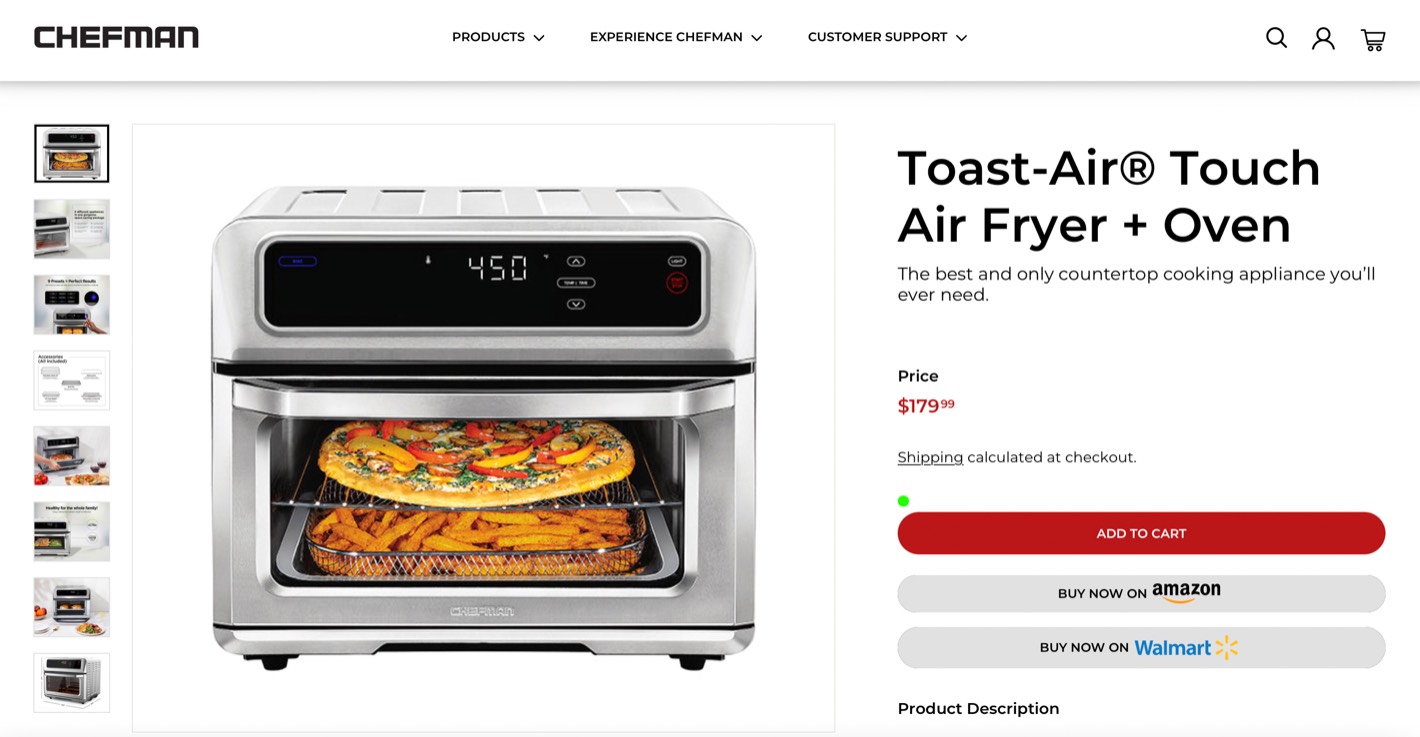 Chefman product / service