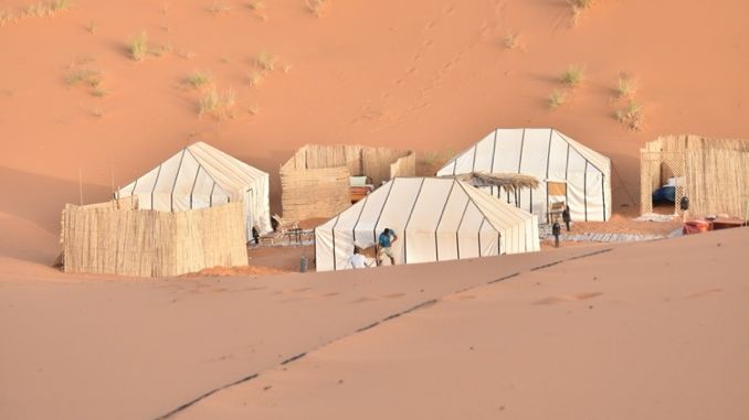 Bedouin camp