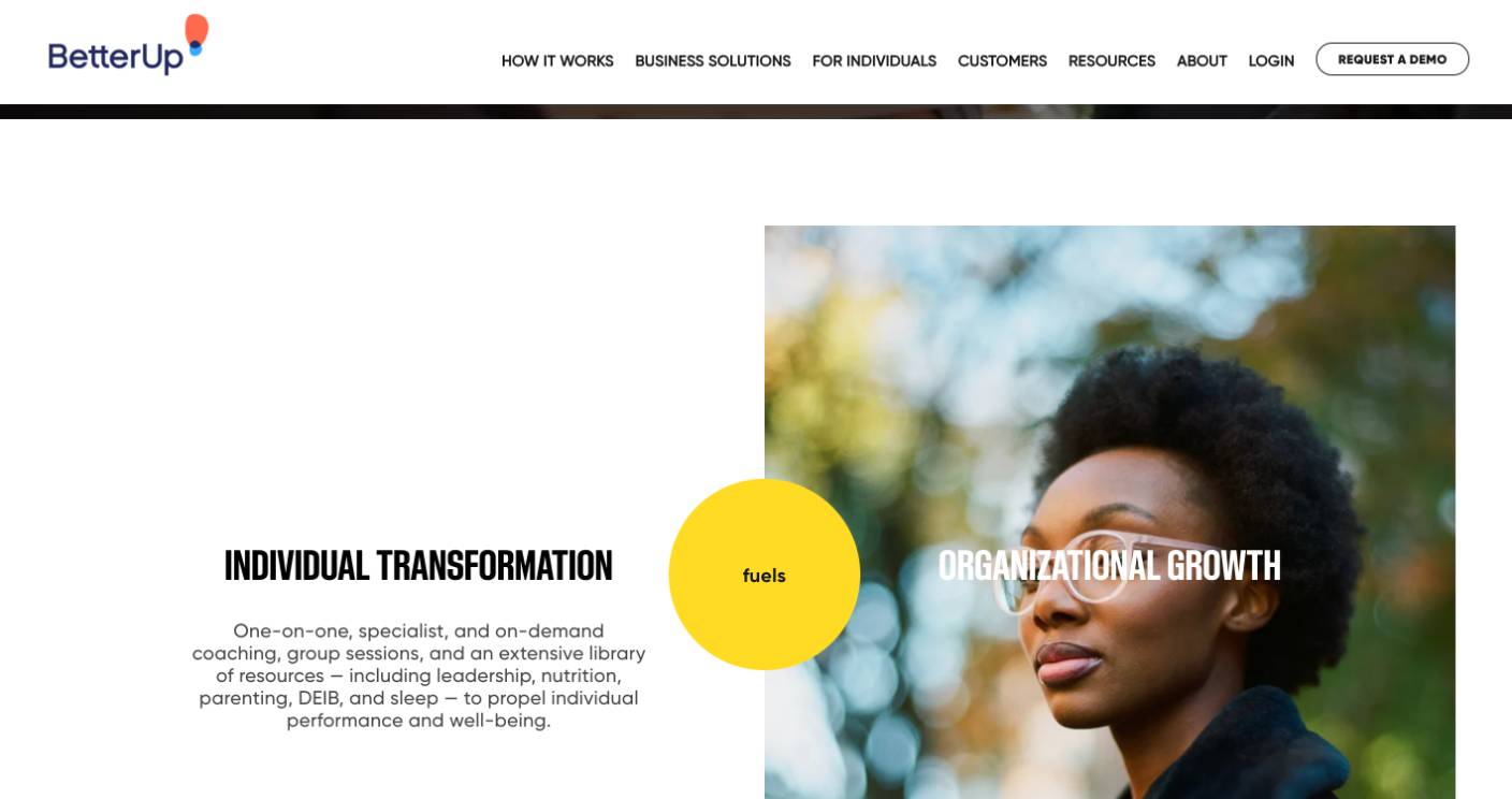 betterup product / service