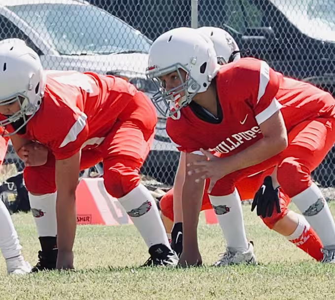 Bullpups Football Team Photo