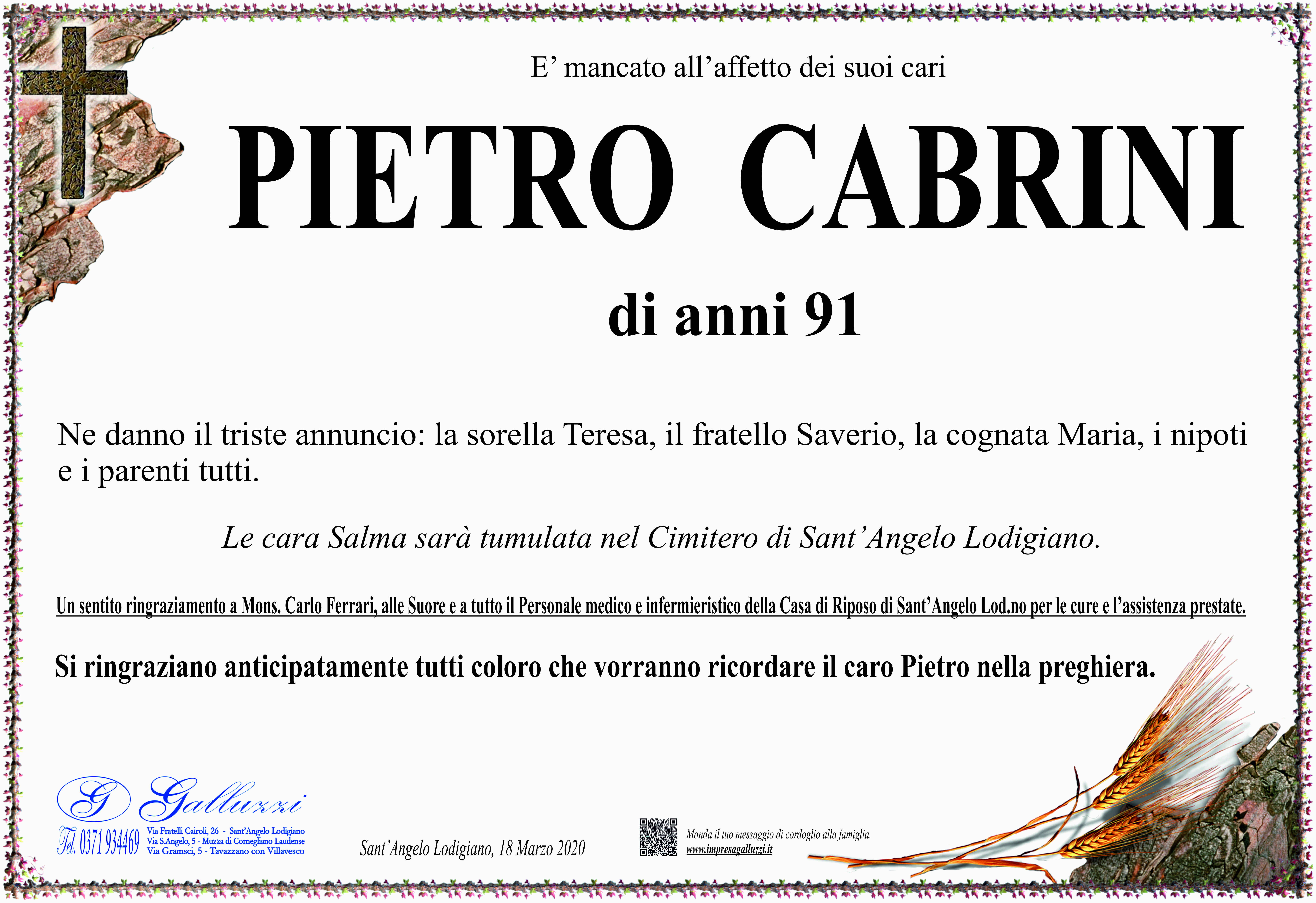 Pietro Cabrini
