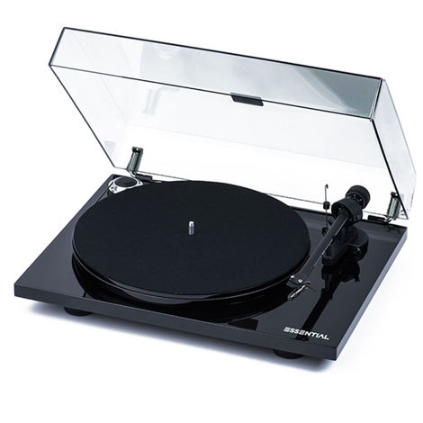 Pro-Ject Audio Systems Essential II Piano Black Turntab...