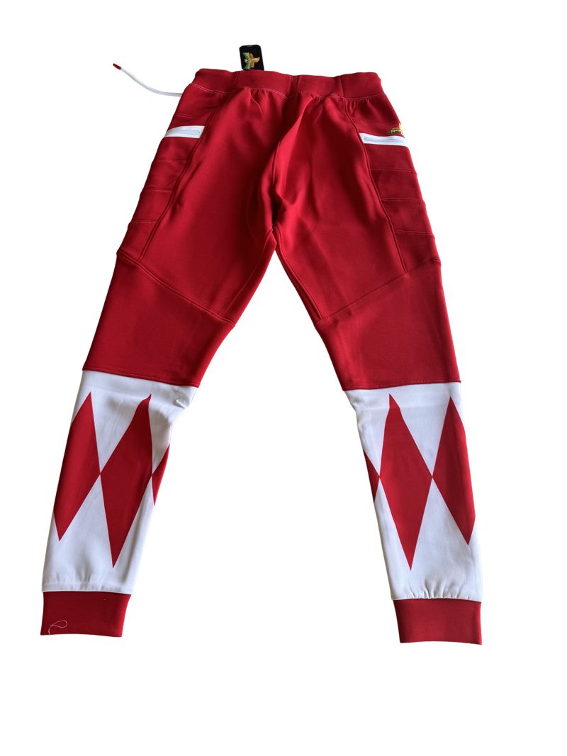 POWER RANGERS™️ - Red Ranger Joggers - $100.00 | SUPERX Rebirth