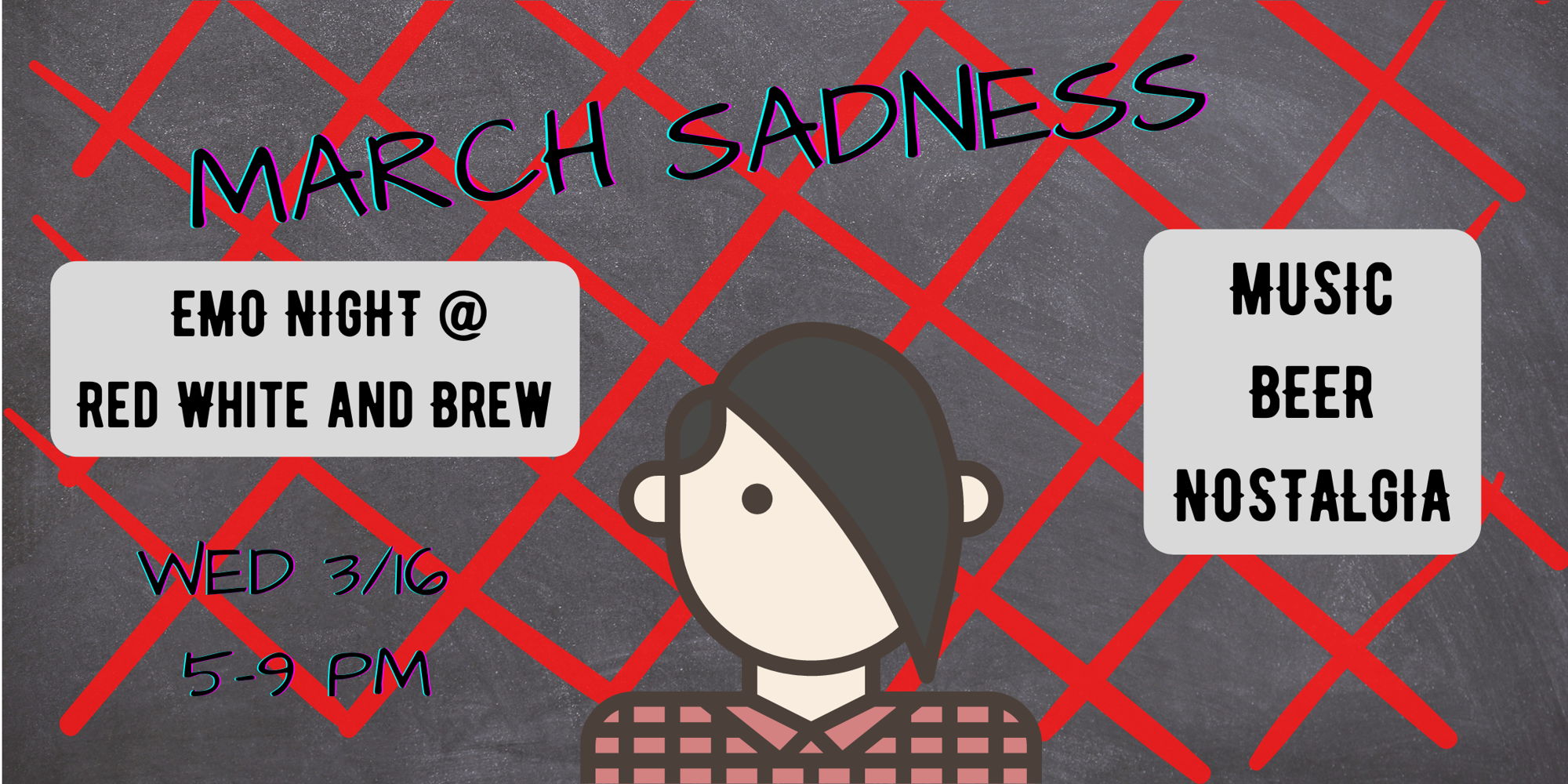 March Sadness - Emo Night promotional image