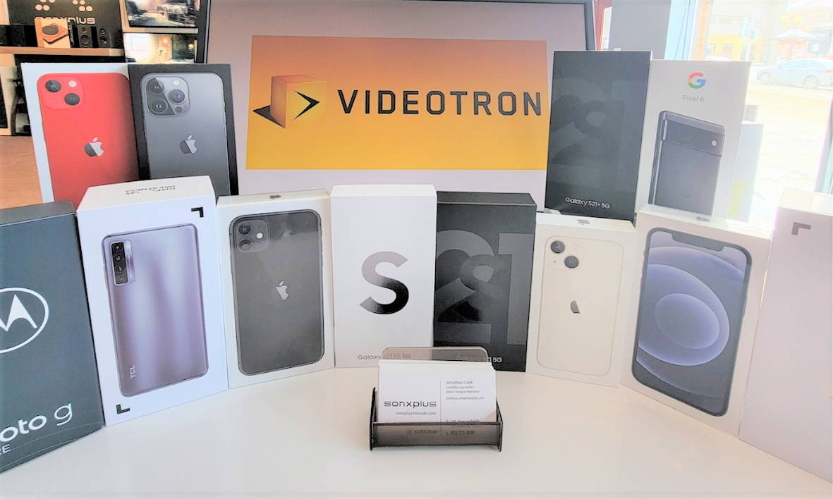 Cellulaires Videotron | Sonxplus Rimouski