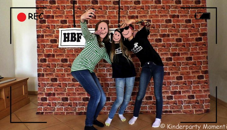 teenager party film drehen