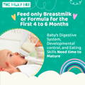 Only Breastmilk or Formula for the first 4 to 6 months | The Milky Box 