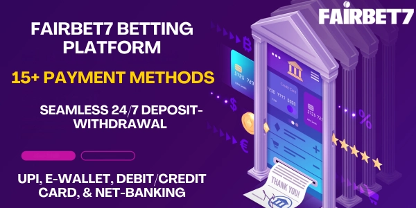 Fairbet7 payment methods