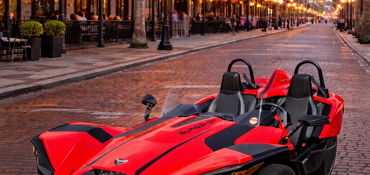 2022 POLARIS SLINGSHOT SL motorcycle for rent near Tampa, FL