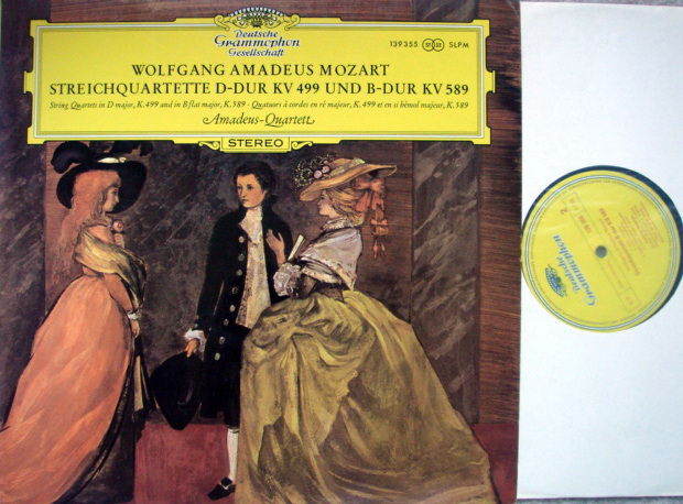 DGG / Mozart String Quartets K.499 & 589, - AMADEUS QUA...